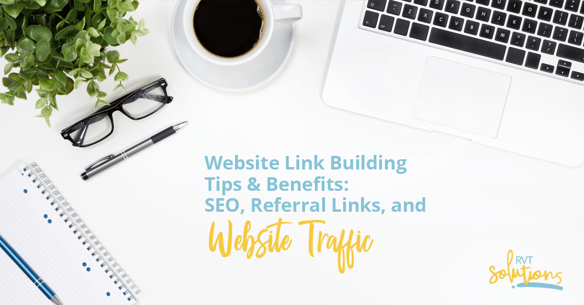 Website Link Building Tips Graphic
