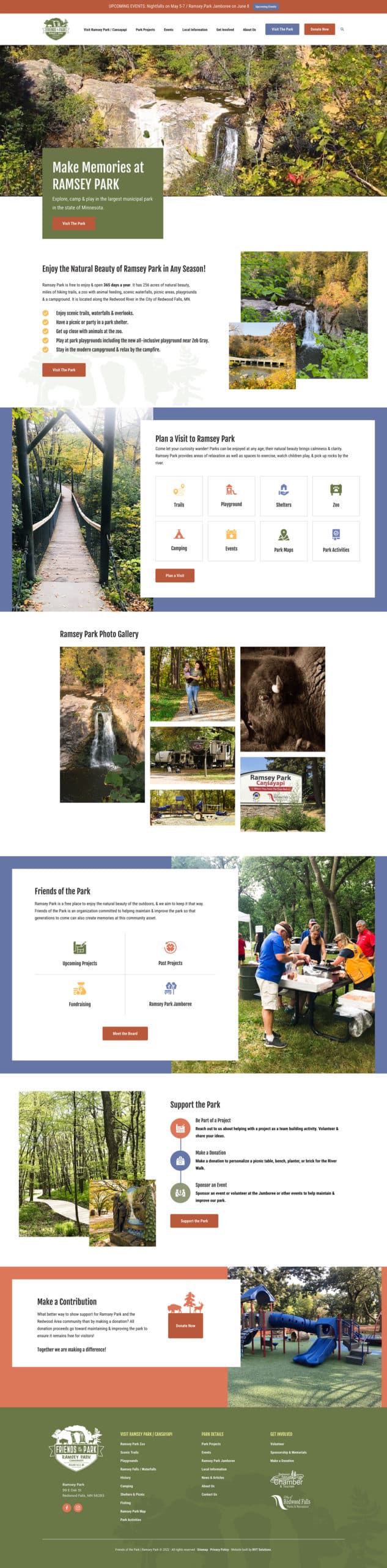 Website Design Portfolio - RV Tech Solutions Web Design
