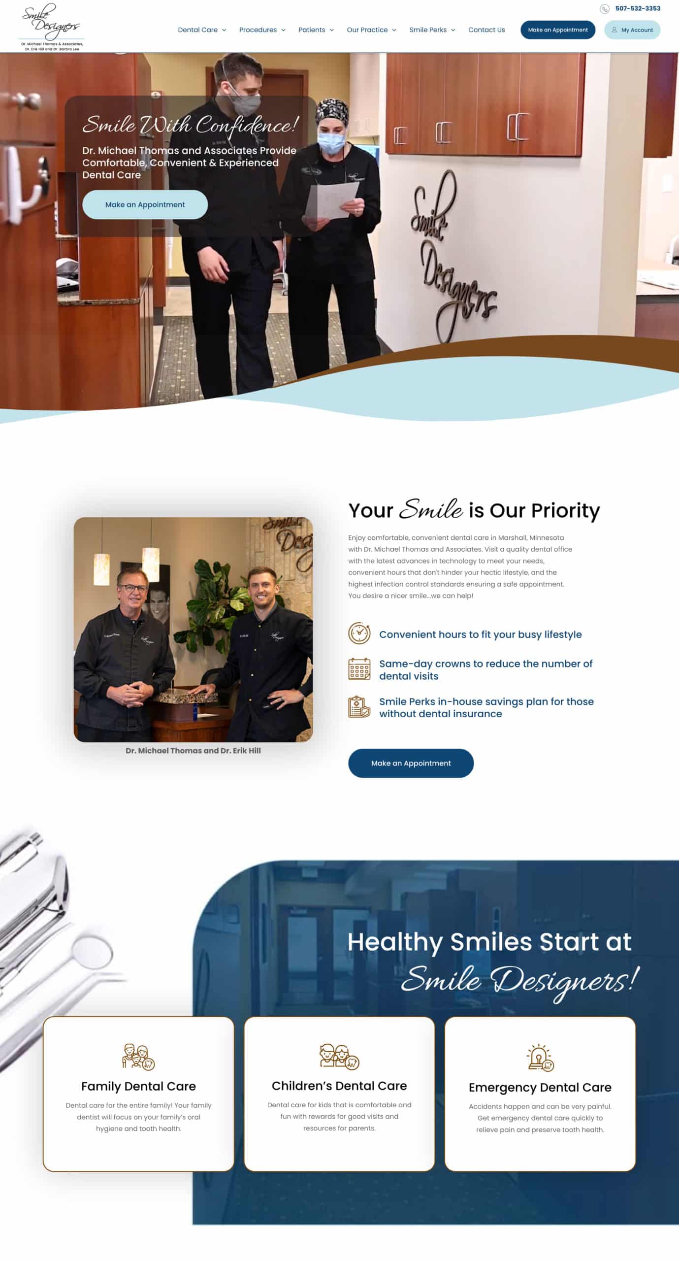 Smile Designers Home Page