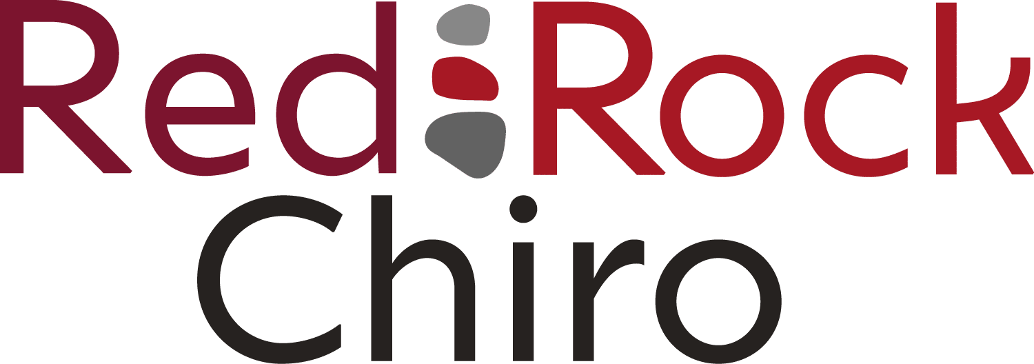 red red chiropractic center logo secondary