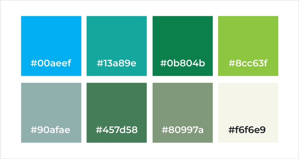 kandiyohi county economic development color palette