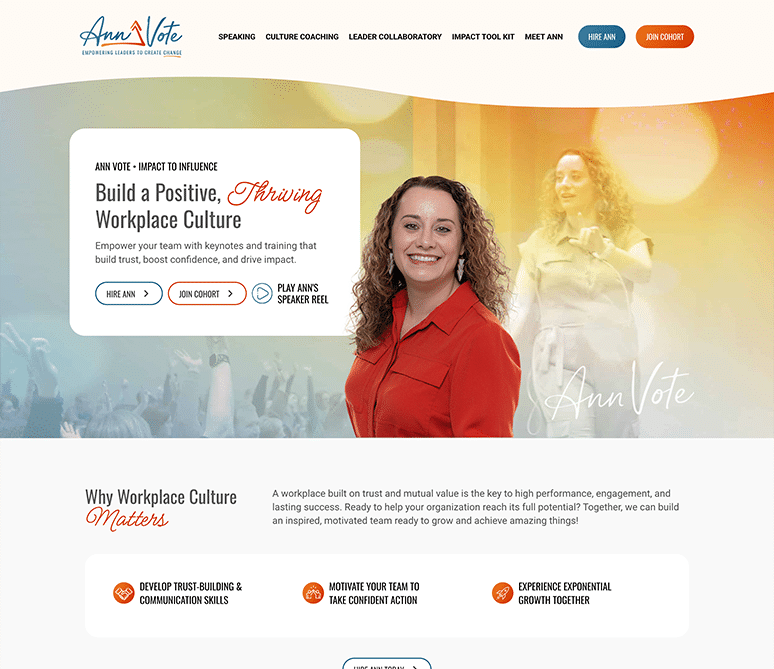 ann vote website preview