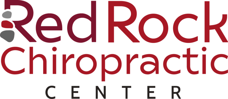 red chiropractic center logo 768x333