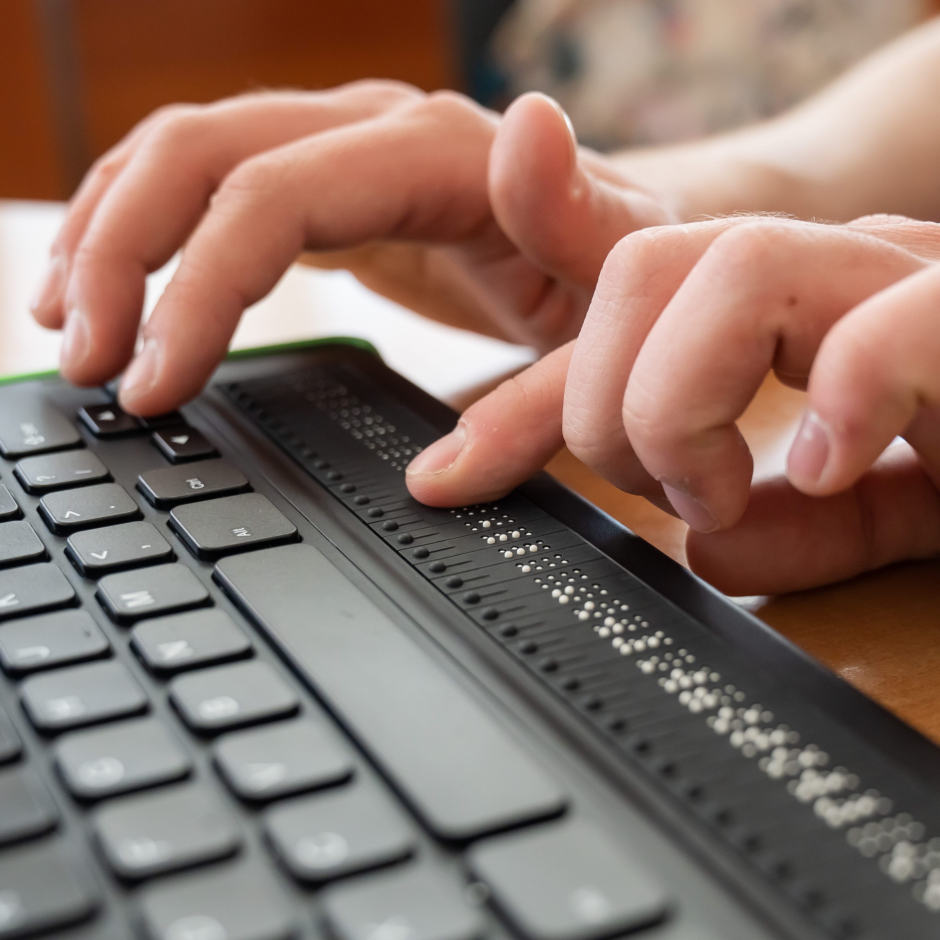 Accessible Keyboard with Braille