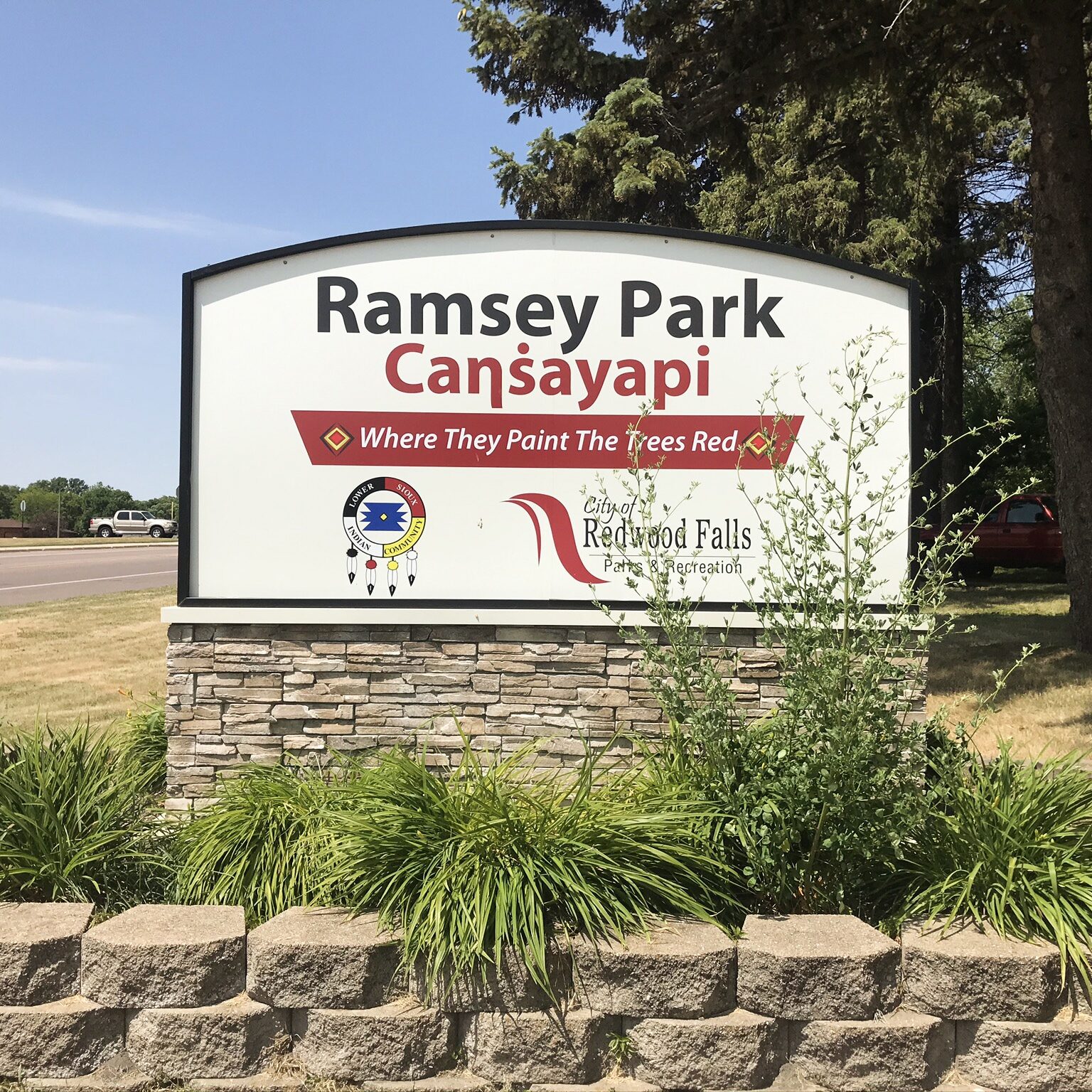 Ramsey Park Sign