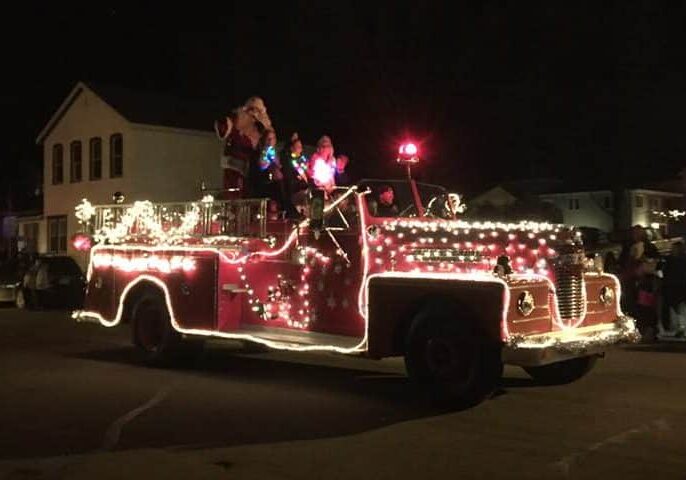 Merry Christmas - Santa in Parade